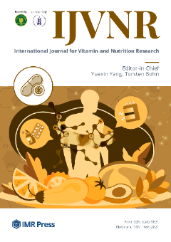 International Journal for Vitamin and Nutrition Research